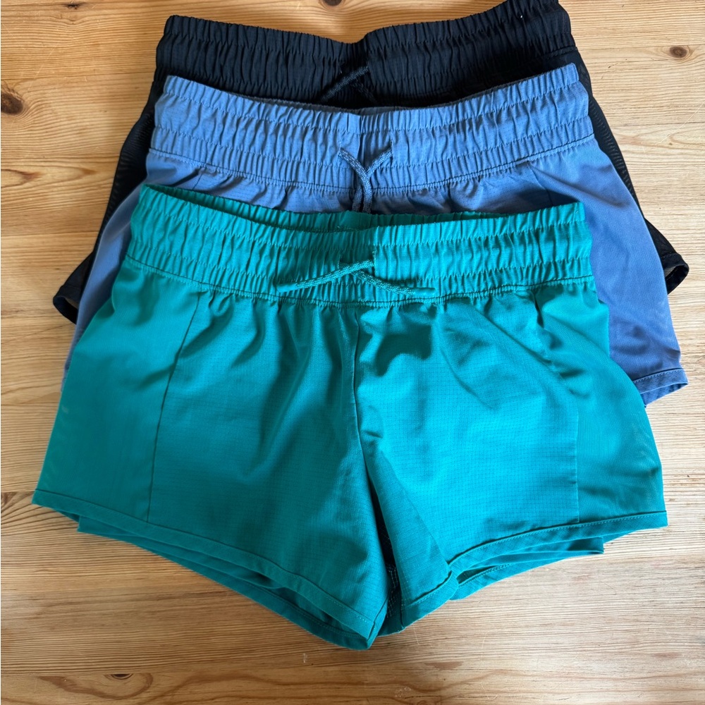 Girls All in motion shorts - 3 pair set